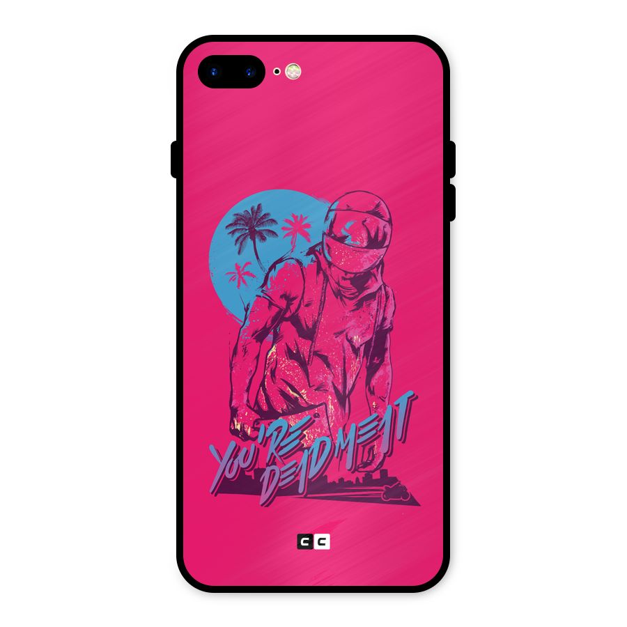 Dead Meat Metal Back Case for iPhone 8 Plus
