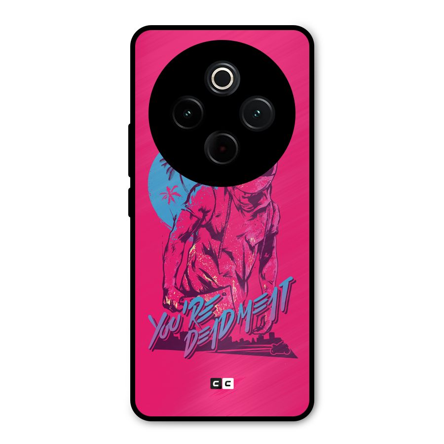 Dead Meat Metal Back Case for iQOO Z10