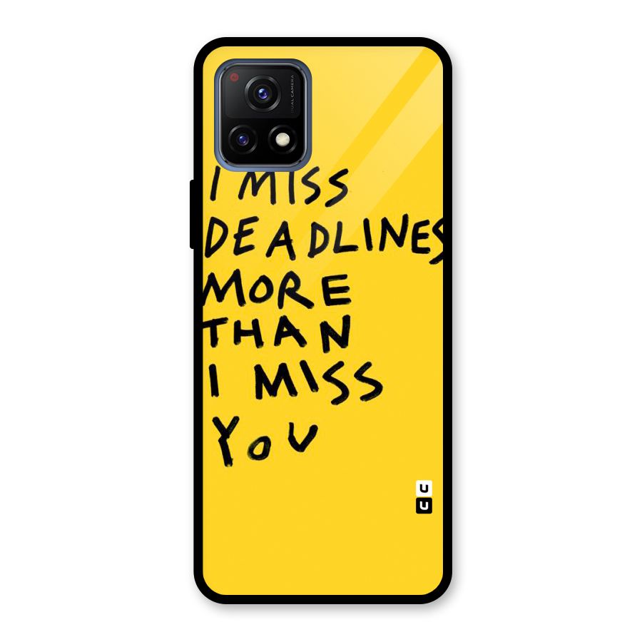 Deadlines Glass Back Case for Vivo Y72 5G