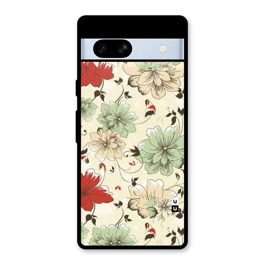 Decent Design Glass Back Case for Google Pixel 7a