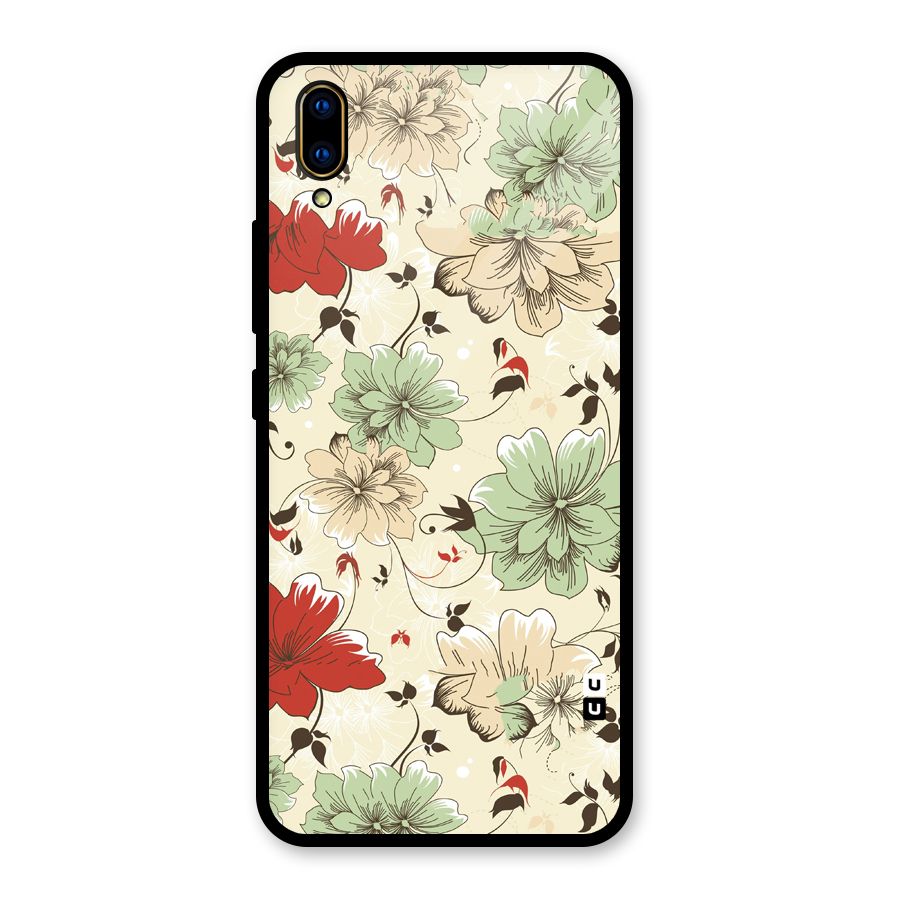 Decent Design Glass Back Case for Vivo V11 Pro