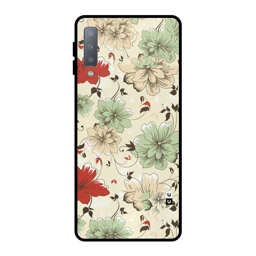 Decent Design Metal Back Case for Galaxy A7 (2018)