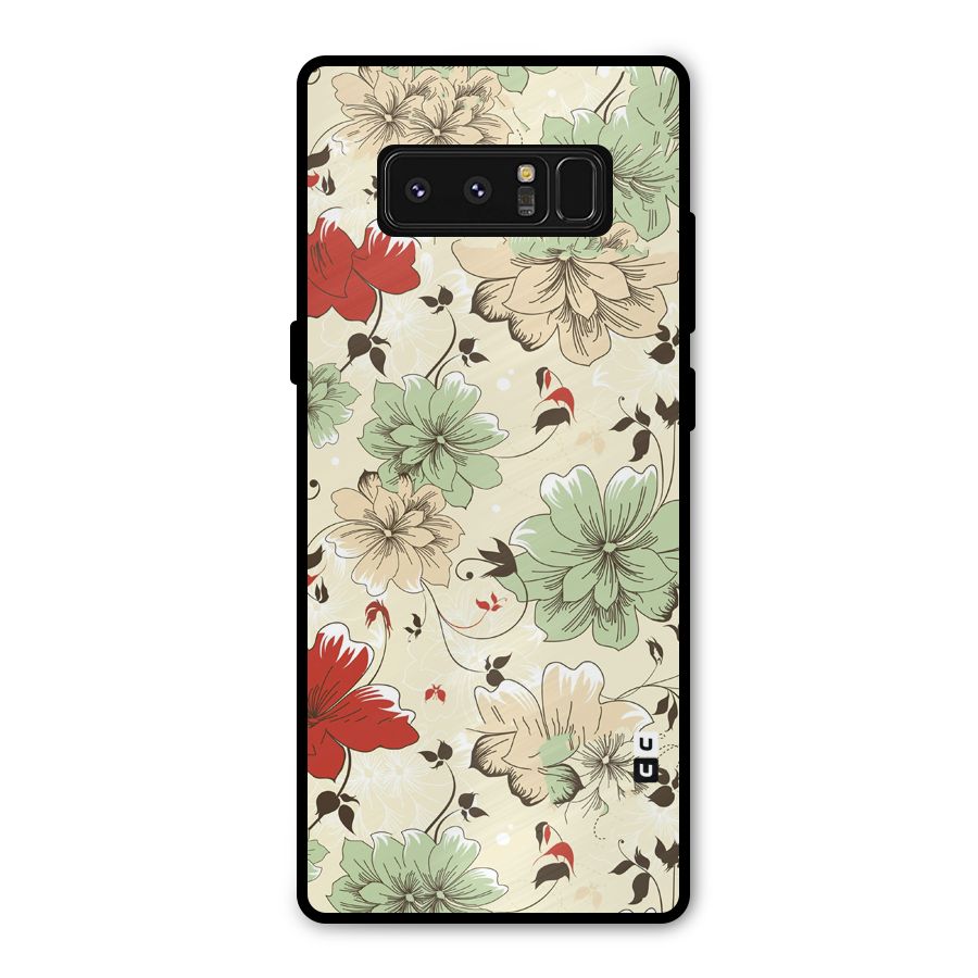Decent Design Metal Back Case for Galaxy Note 8