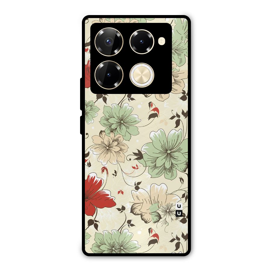 Decent Design Metal Back Case for Infinix Note 40 Pro Plus