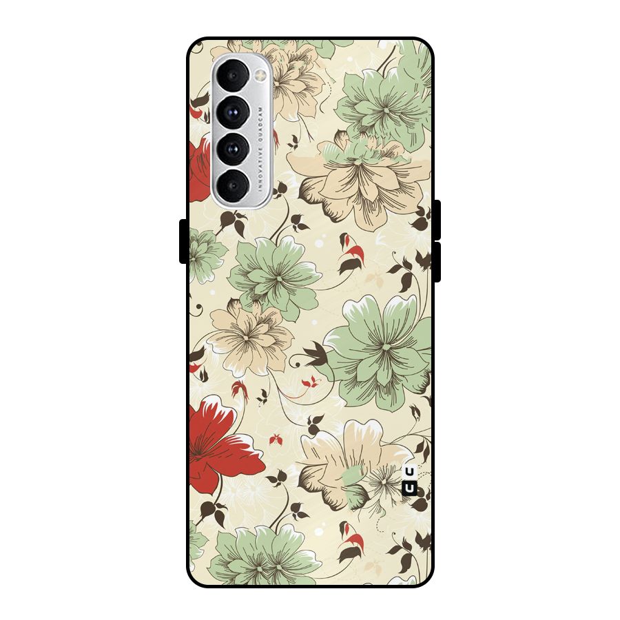 Decent Design Metal Back Case for Oppo Reno4 Pro