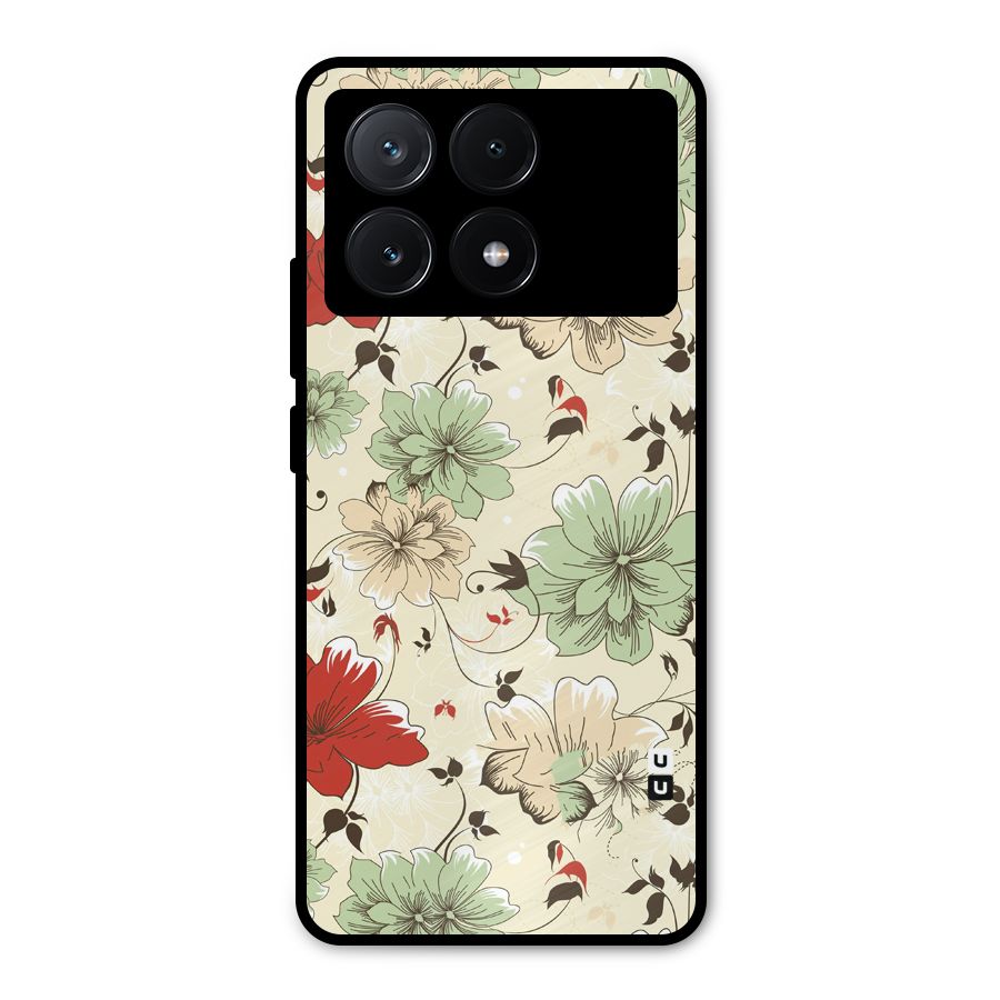 Decent Design Metal Back Case for Poco X6 Pro