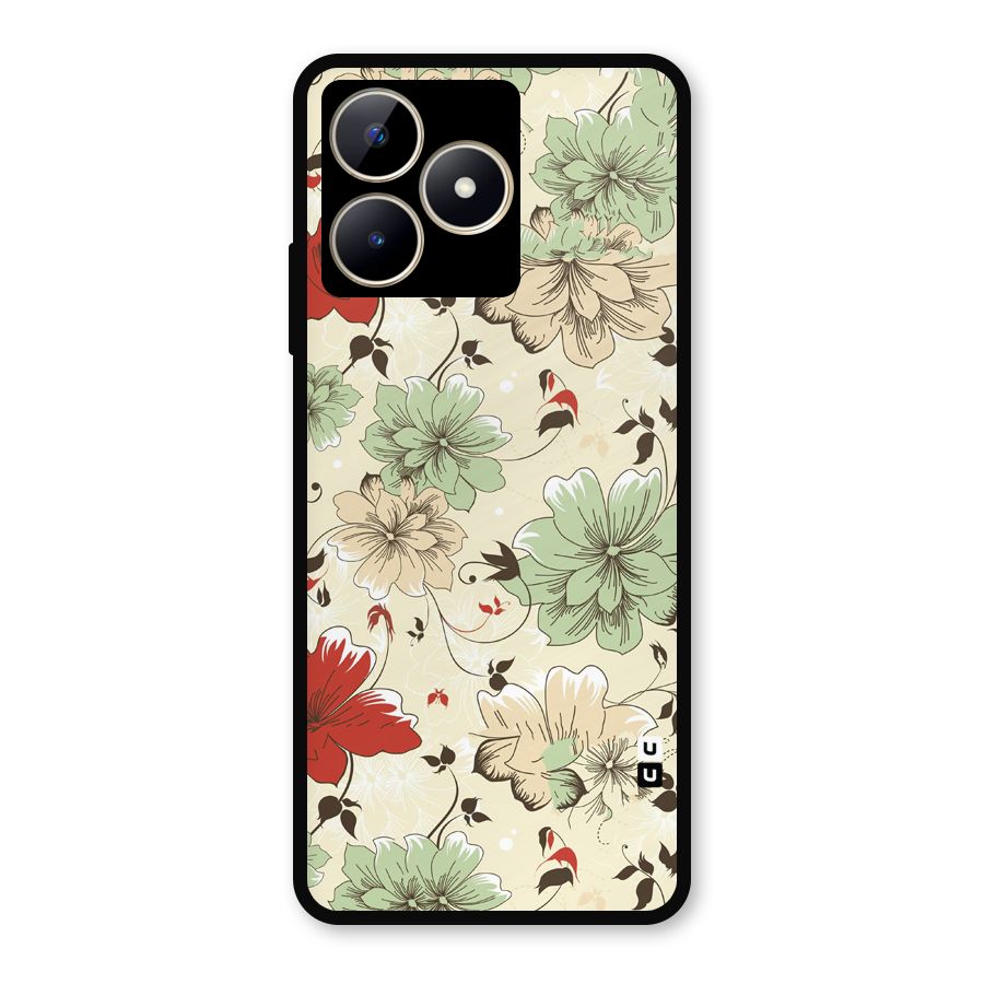 Decent Design Metal Back Case for Realme C53
