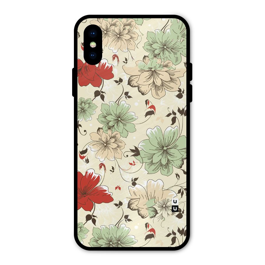 Decent Design Metal Back Case for iPhone X
