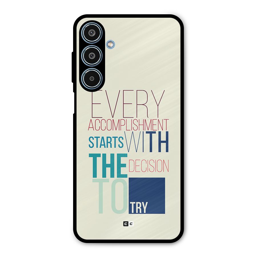 Decision To Try Metal Back Case for Galaxy M35