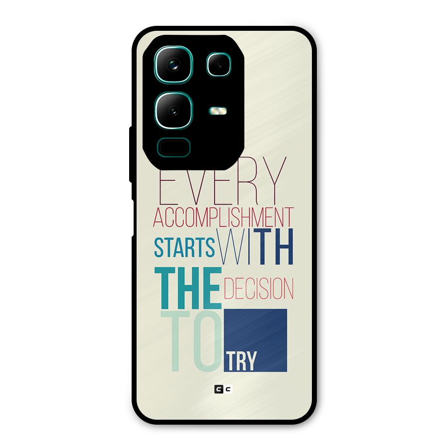 Decision To Try Metal Back Case for Infinix Note 50x