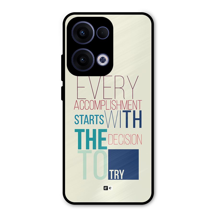Decision To Try Metal Back Case for Oppo Reno13