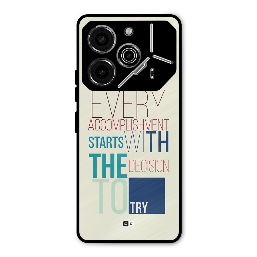Decision To Try Metal Back Case for Tecno Pova 6 Pro