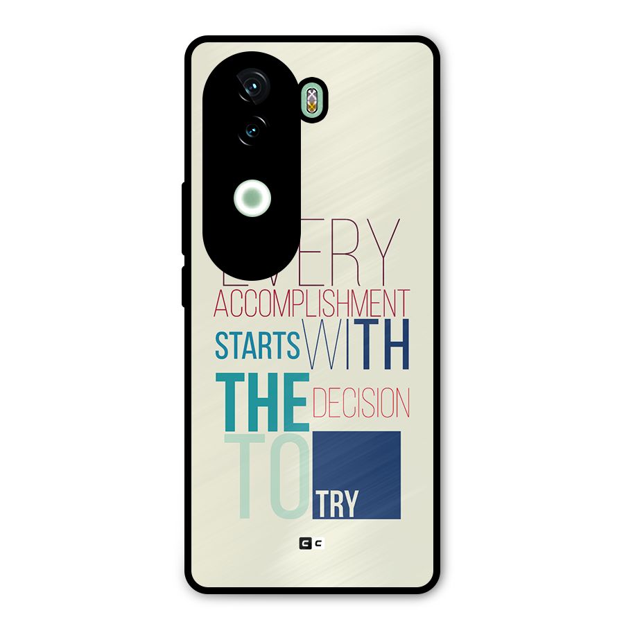 Decision To Try Metal Back Case for Vivo V40e