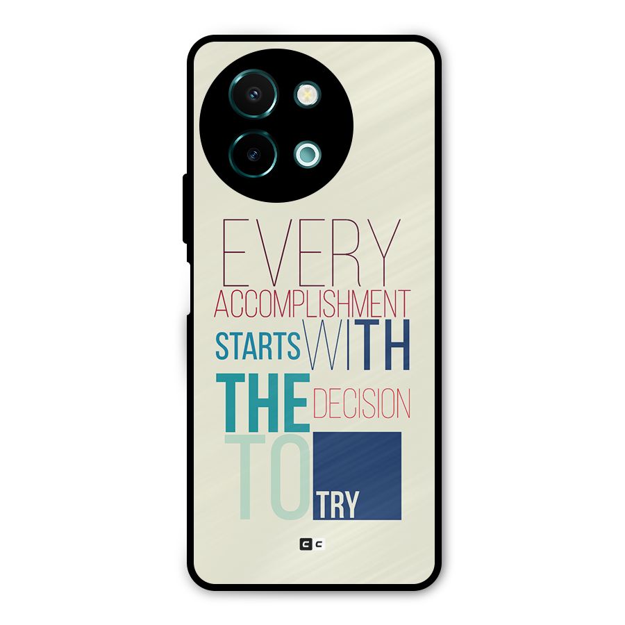 Decision To Try Metal Back Case for Vivo Y58