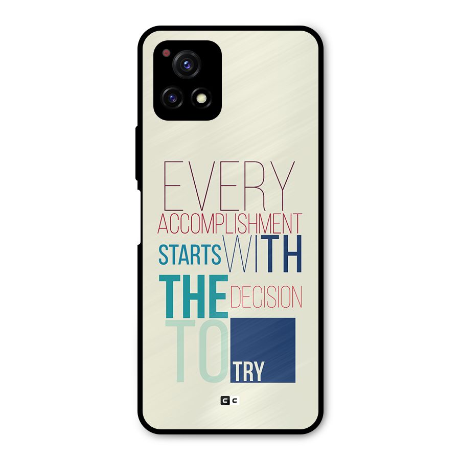 Decision To Try Metal Back Case for Vivo Y72 5G