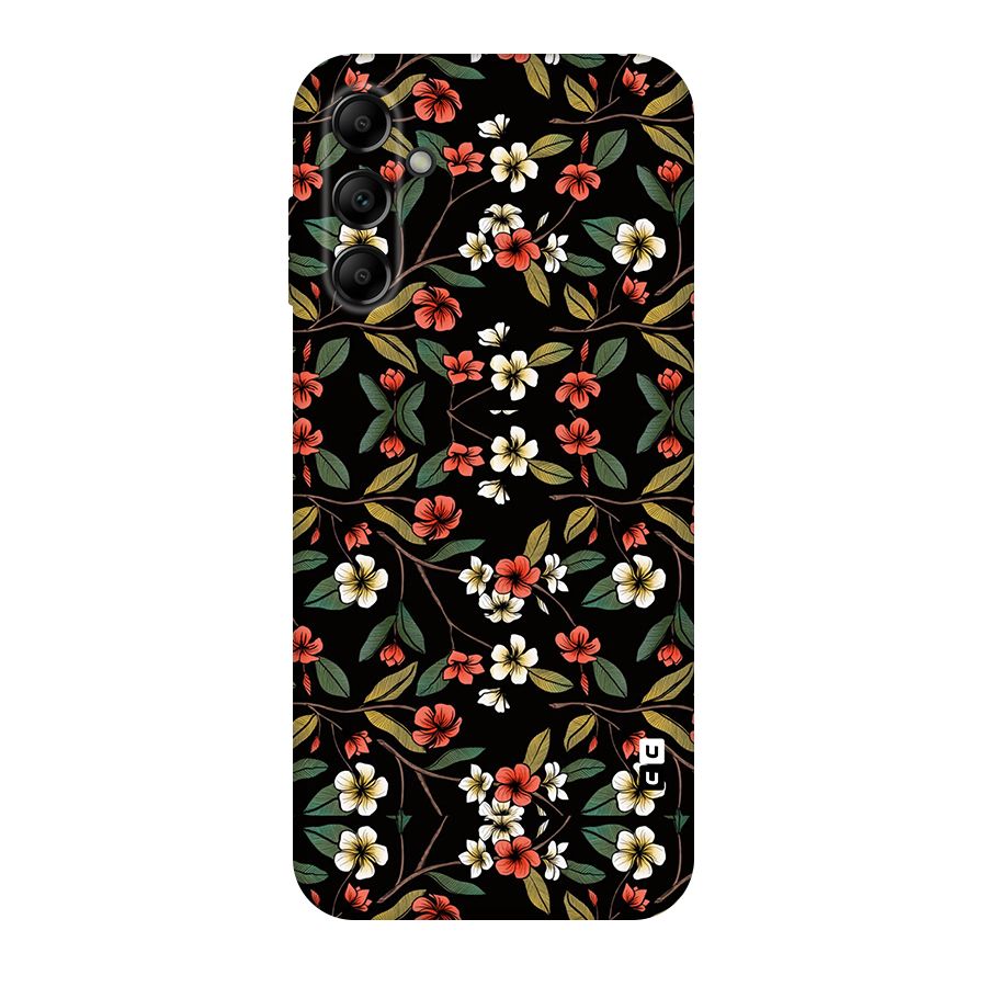 Decorative Florals Pattern Original Polycarbonate Back Case for Galaxy A14 5G
