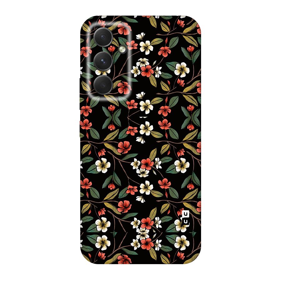 Decorative Florals Pattern Original Polycarbonate Back Case for Galaxy A54