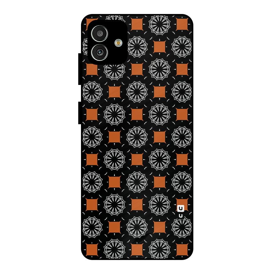 Decorative Wrapping Pattern Metal Back Case for Galaxy M13 5G
