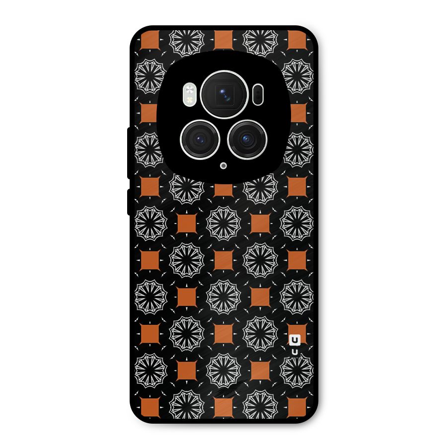 Decorative Wrapping Pattern Metal Back Case for Honor Magic6 Pro