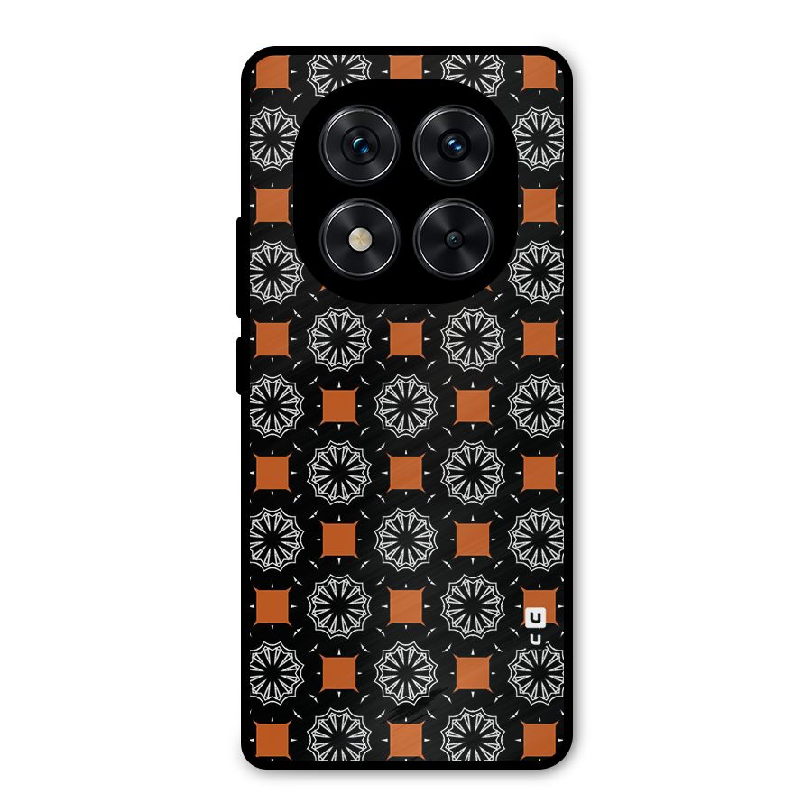 Decorative Wrapping Pattern Metal Back Case for Poco X7