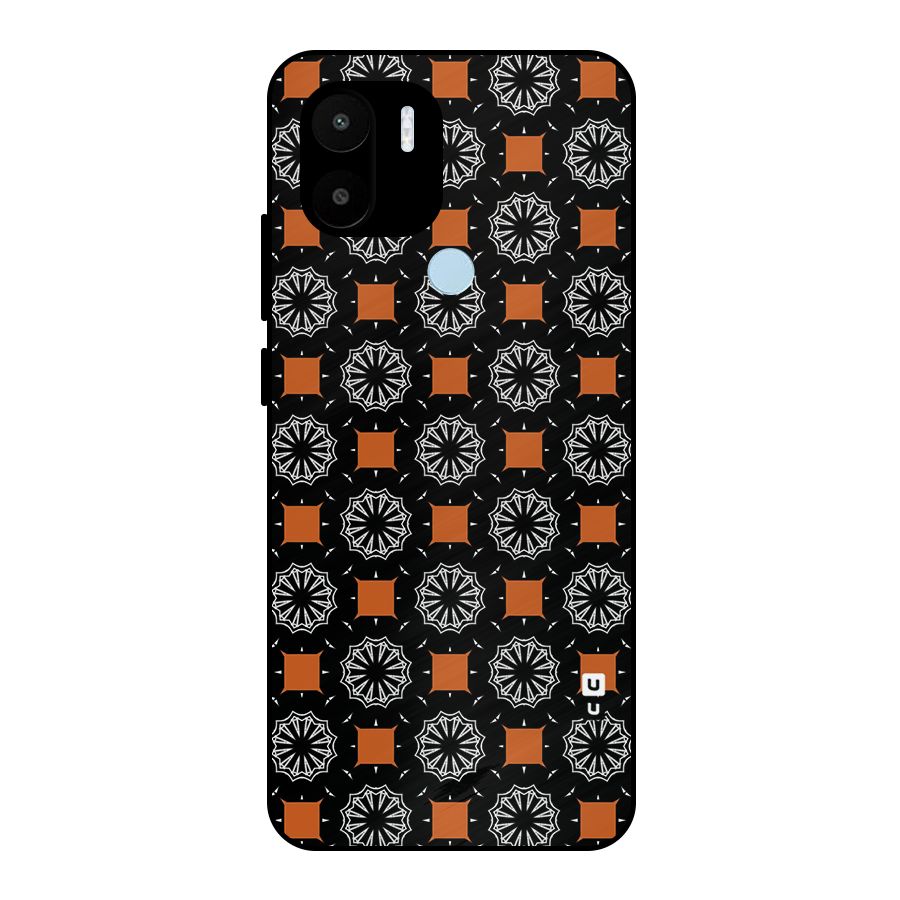Decorative Wrapping Pattern Metal Back Case for Redmi A2+