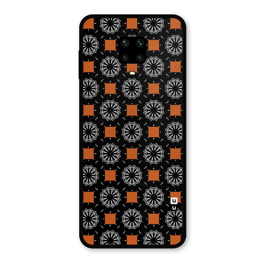 Decorative Wrapping Pattern Metal Back Case for Redmi Note 10 Lite