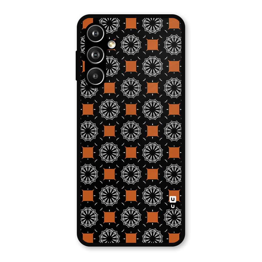 Decorative Wrapping Pattern Metal Back Case for Samsung Galaxy M54