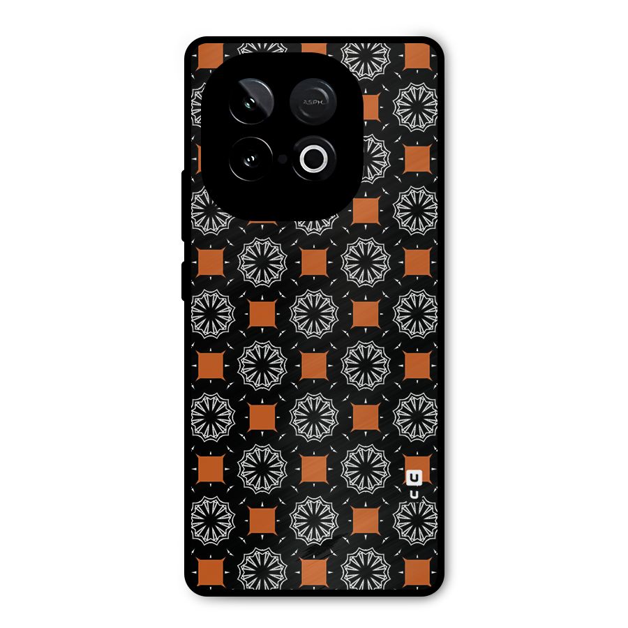 Decorative Wrapping Pattern Metal Back Case for iQOO Neo 10
