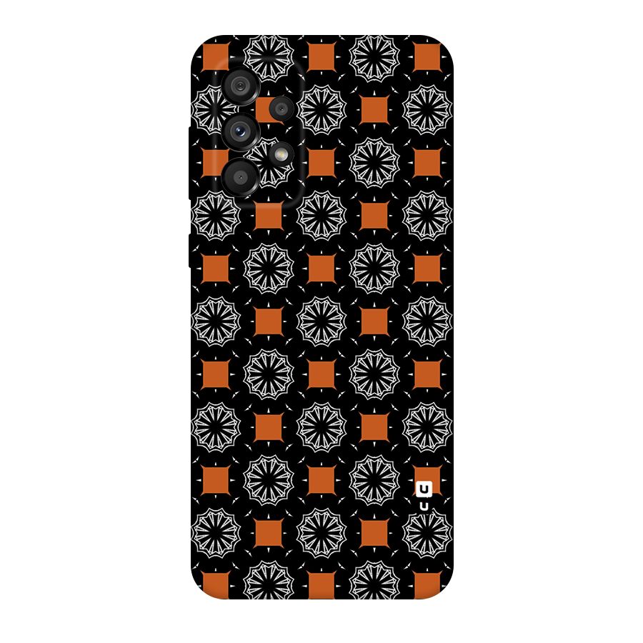 Decorative Wrapping Pattern Original Polycarbonate Back Case for Galaxy A73 5G