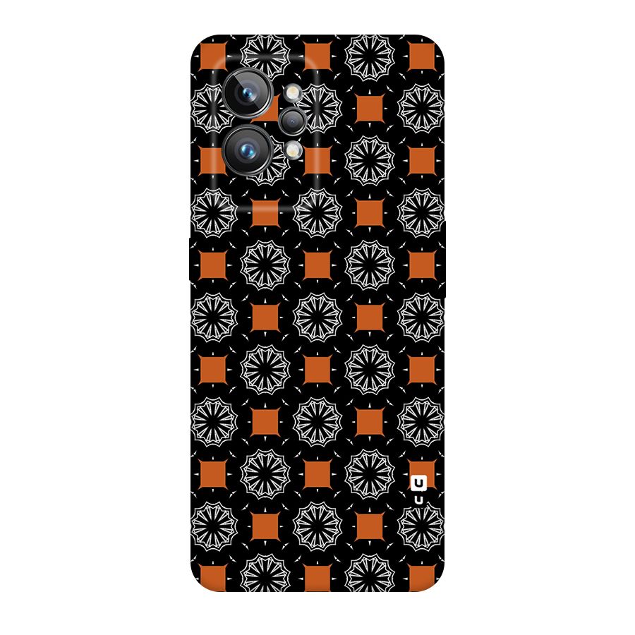 Decorative Wrapping Pattern Original Polycarbonate Back Case for Realme GT2 Pro