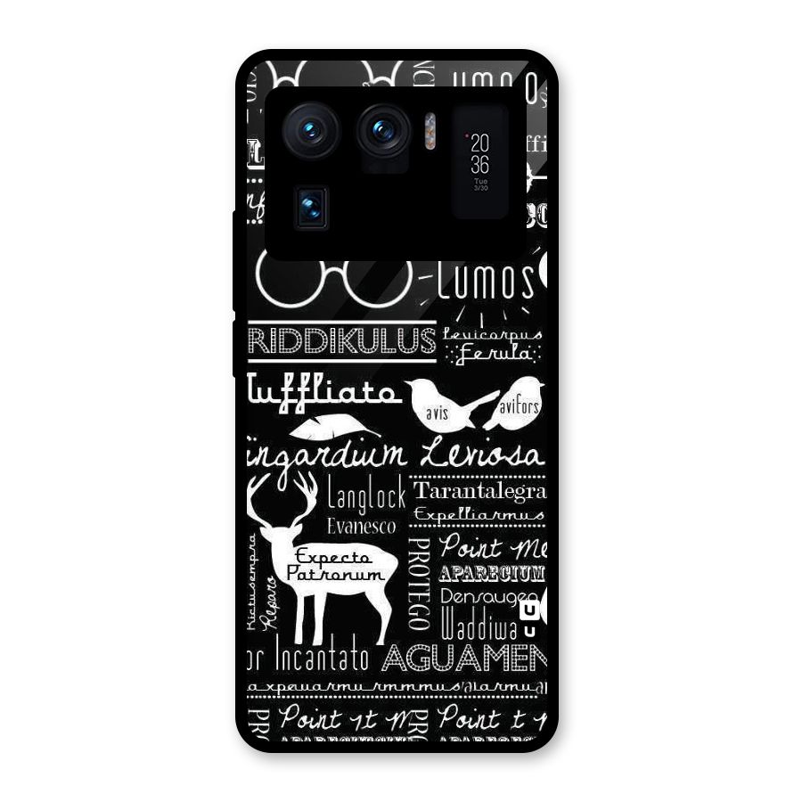 Deer Key Spell Glass Back Case for Mi 11 Ultra