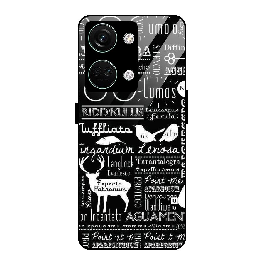 Deer Key Spell Glass Back Case for Oneplus Nord 3