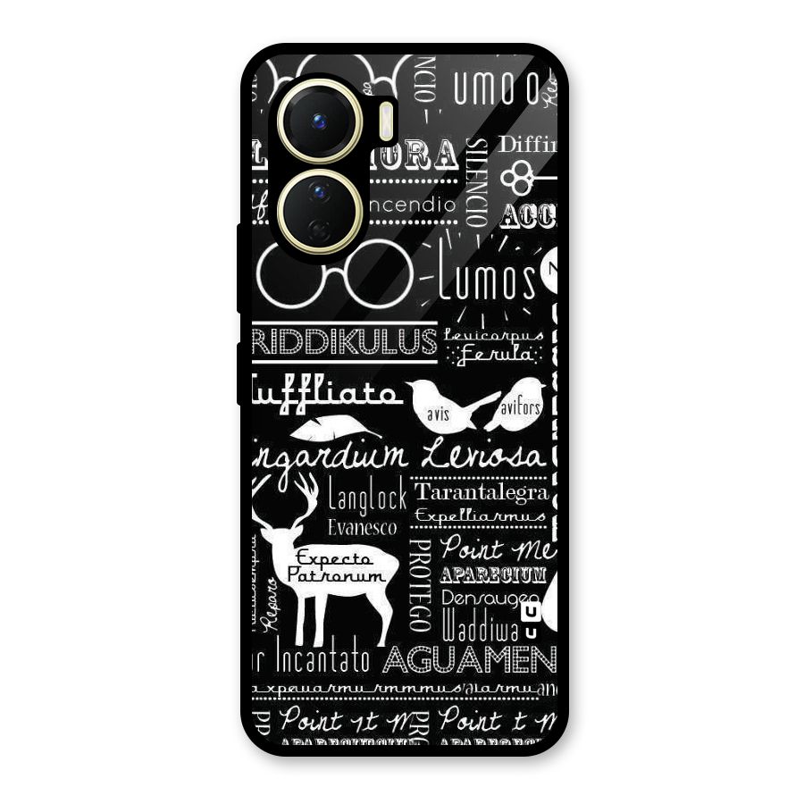 Deer Key Spell Glass Back Case for Vivo Y56