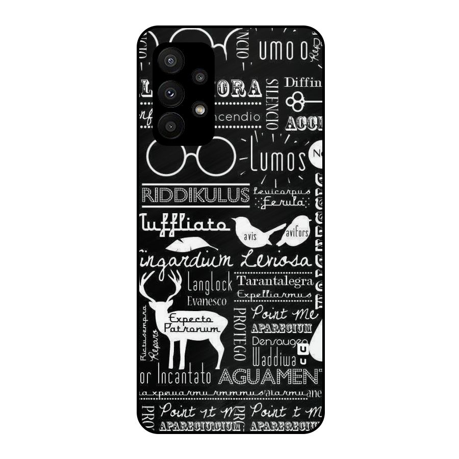 Deer Key Spell Metal Back Case for Galaxy A23