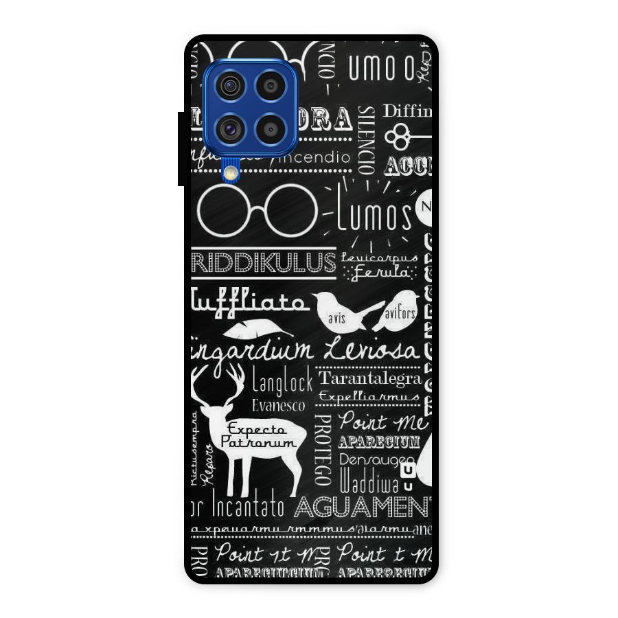Deer Key Spell Metal Back Case for Galaxy F62