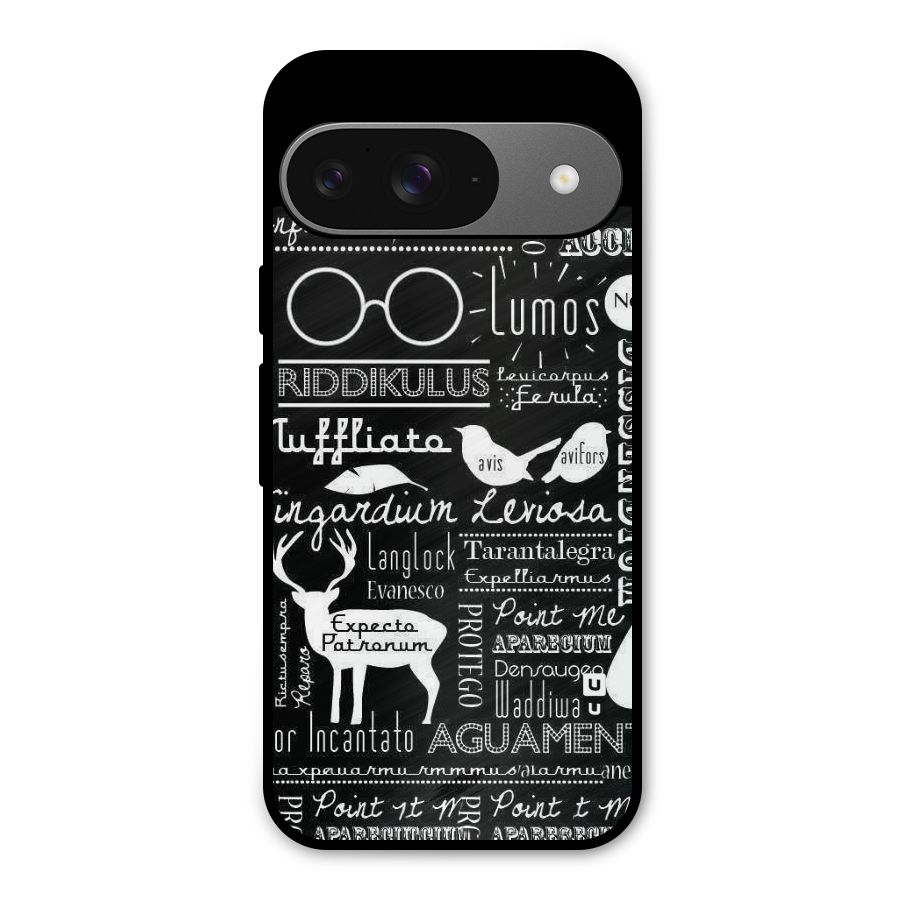 Deer Key Spell Metal Back Case for Google Pixel 9