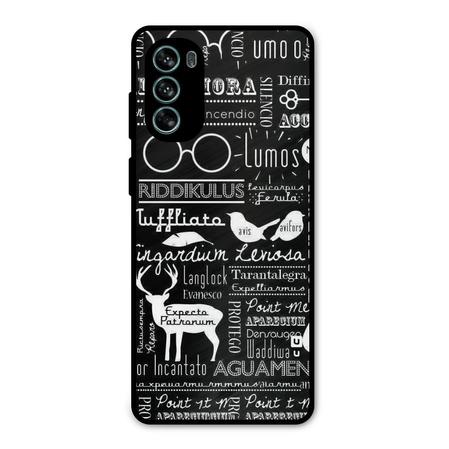 Deer Key Spell Metal Back Case for Moto G62