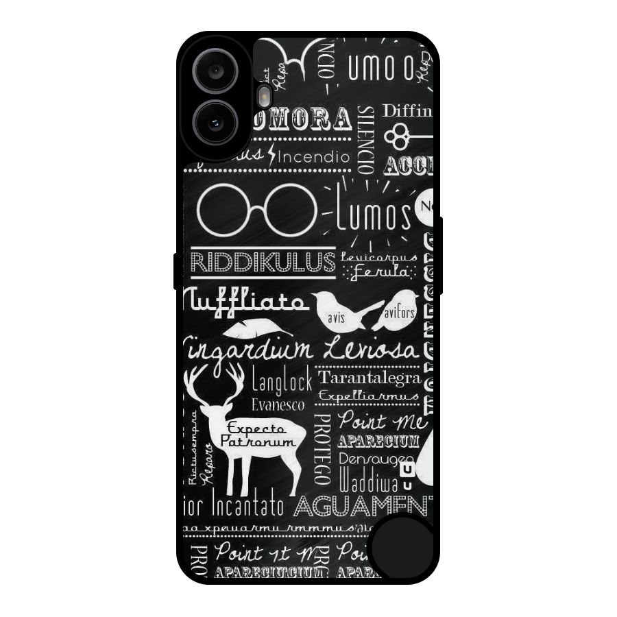 Deer Key Spell Metal Back Case for Nothing CMF Phone 1