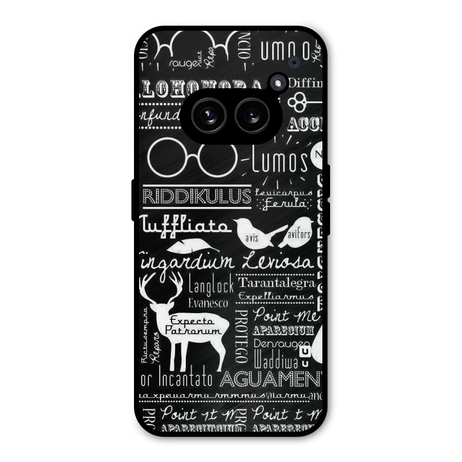 Deer Key Spell Metal Back Case for Nothing Phone 2a
