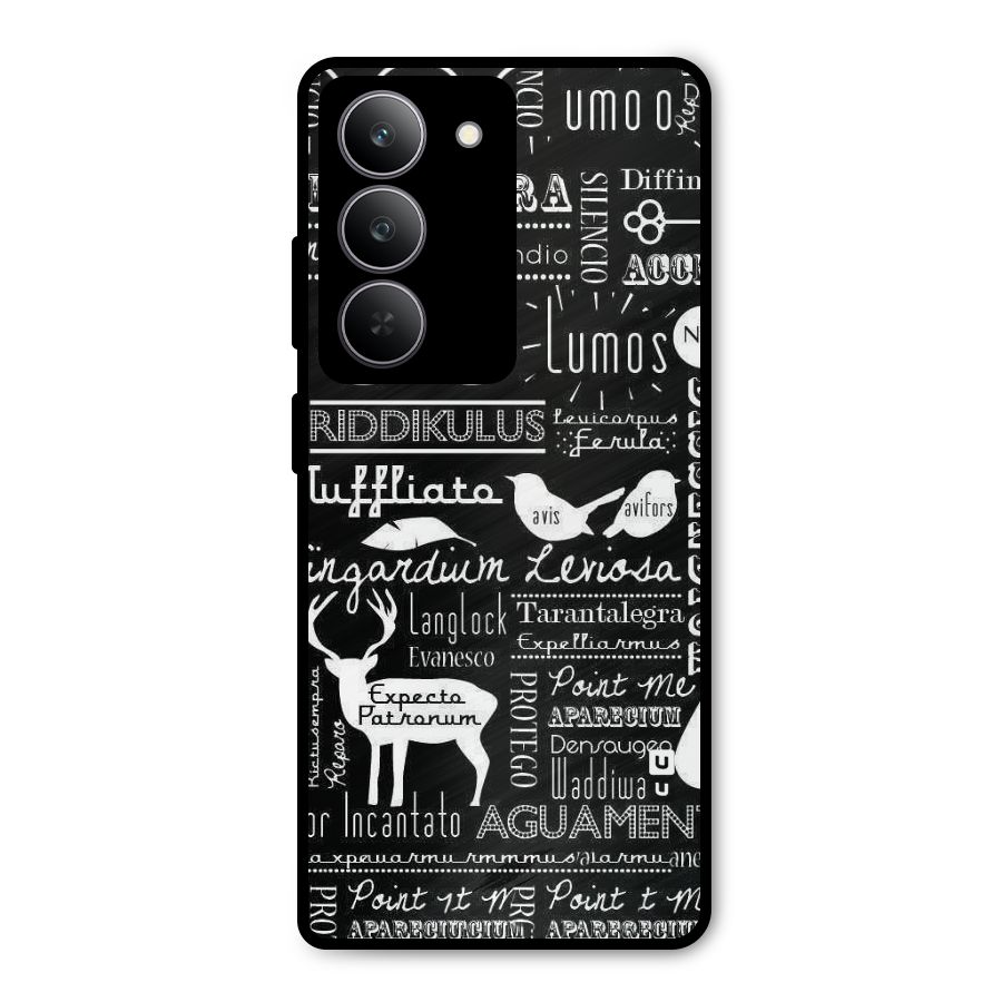 Deer Key Spell Metal Back Case for Realme 14x
