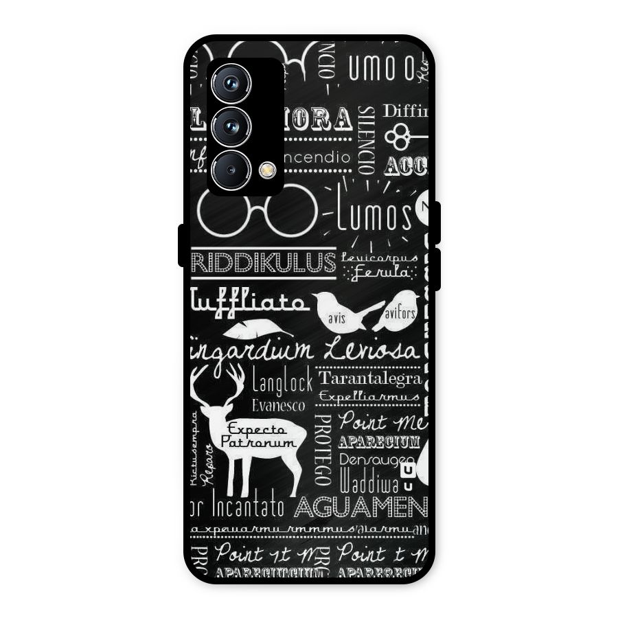 Deer Key Spell Metal Back Case for Realme GT Master Edition