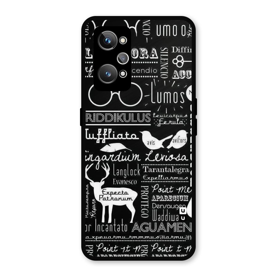 Deer Key Spell Metal Back Case for Realme GT Neo2