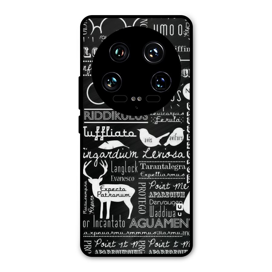 Deer Key Spell Metal Back Case for Xiaomi 14 Ultra