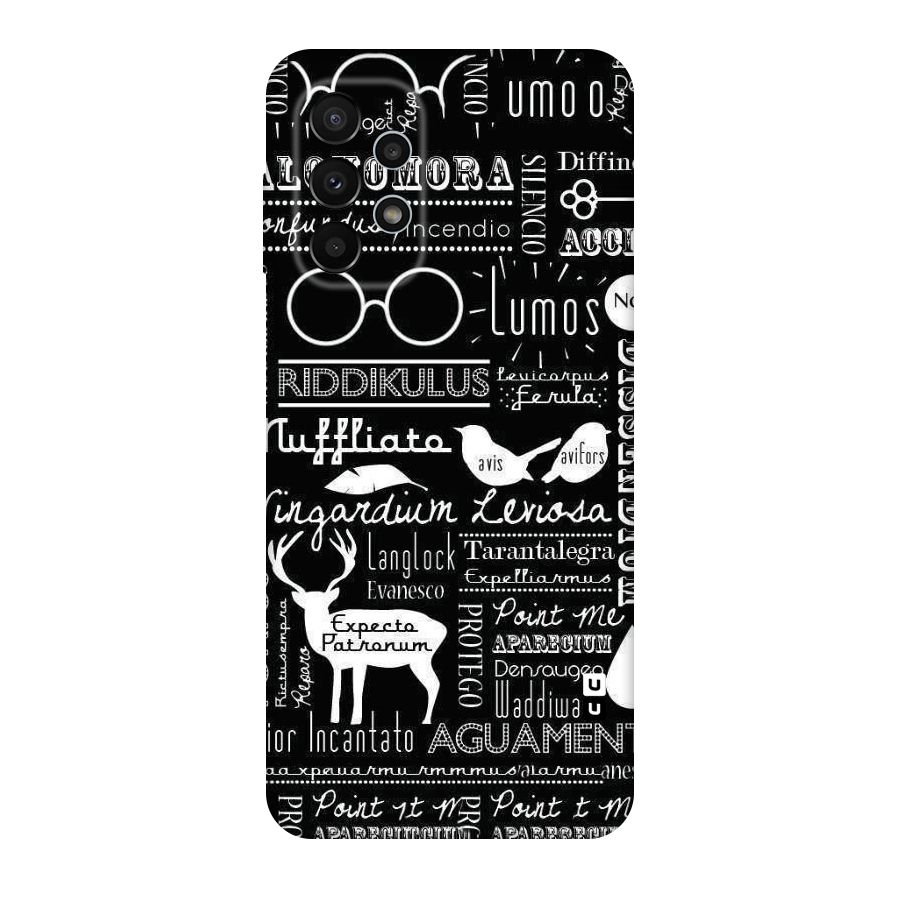Deer Key Spell Original Polycarbonate Back Case for Galaxy A23