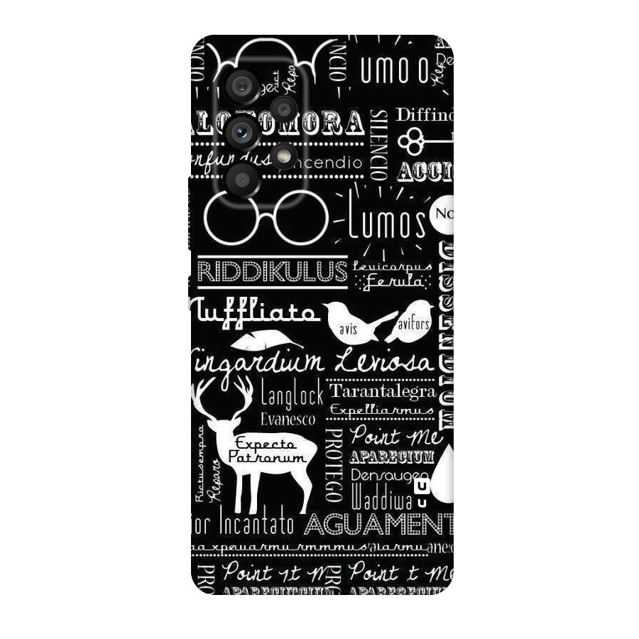 Deer Key Spell Original Polycarbonate Back Case for Galaxy A53 5G