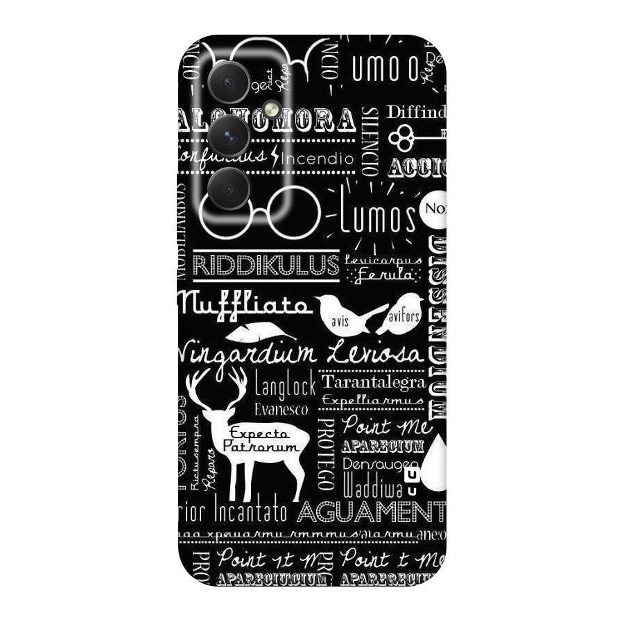 Deer Key Spell Original Polycarbonate Back Case for Galaxy A54