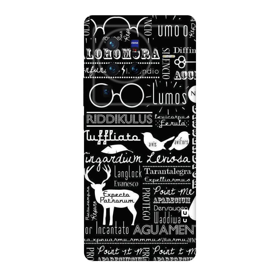 Deer Key Spell Original Polycarbonate Back Case for Vivo X80