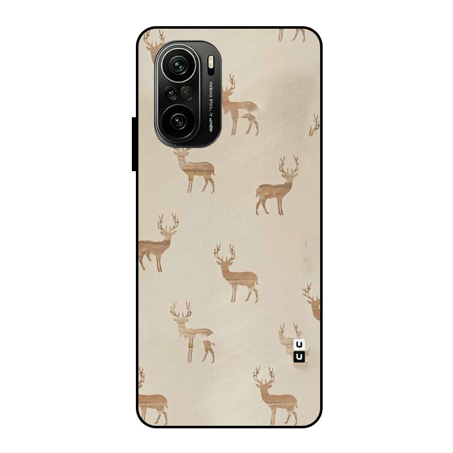 Deer Pattern Metal Back Case for Mi 11x