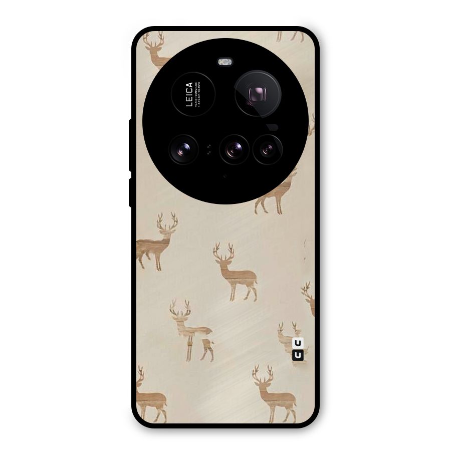 Deer Pattern Metal Back Case for Xiaomi 15 Ultra
