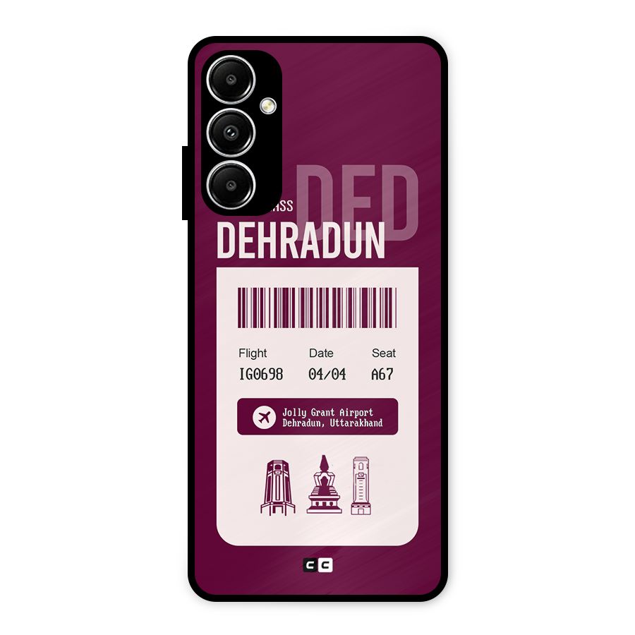 Dehradun Boarding Pass Metal Back Case for Galaxy A05s
